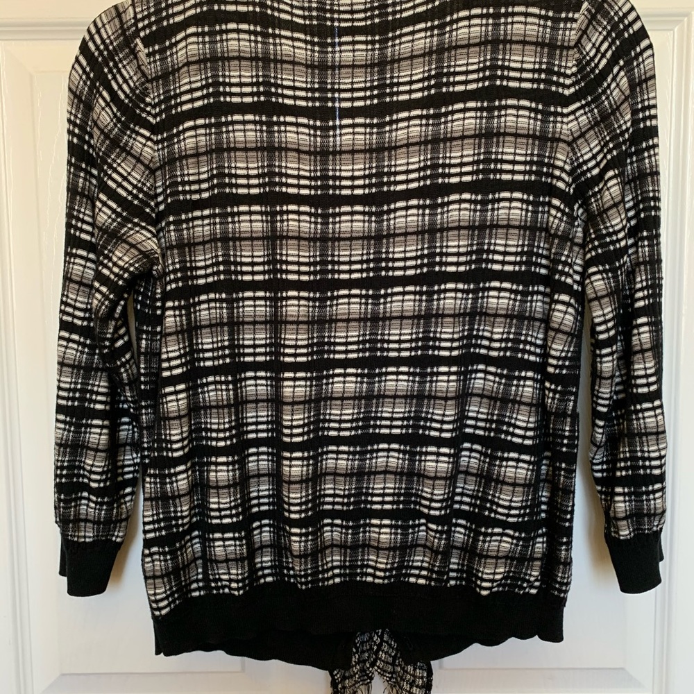Ellen Tracy Ruffled Cardigan - Picture 5 of 8